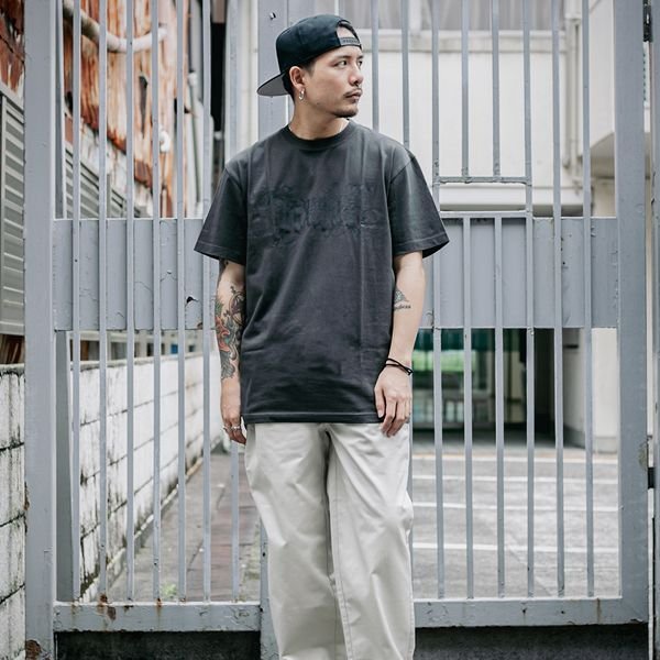 画像8: 【50％OFF】CharlieB チャーリービー Vintage Logo Tシャツ SUMI (8)