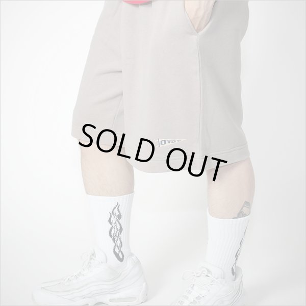 画像7: 【70%OFF】over print オーバープリント back pile ショーツ GRAY SAND (7)