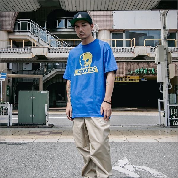 画像8: 【送料無料】SKULL SKATES スカルスケーツ GT Tシャツ BLUE (8)