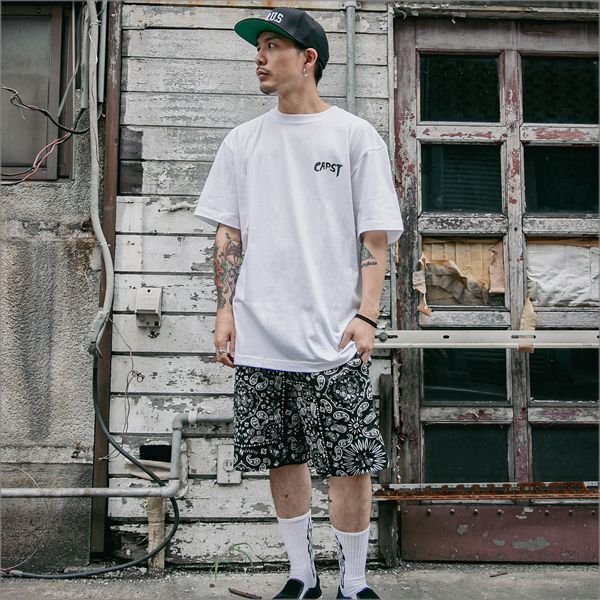 画像7: COOKMAN クックマン Chef ショーツ PAISLEY BLACK (7)