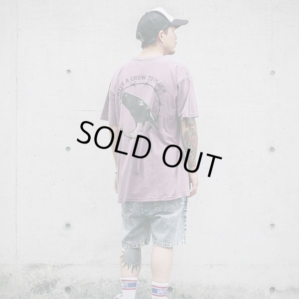 画像9: isxnot イズノット crow Tシャツ 2カラー (9)