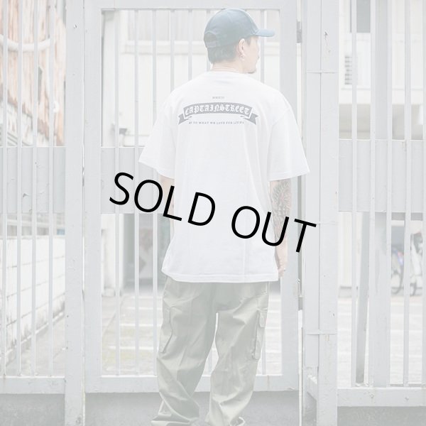 画像10: 【50％OFF】CAPTAIN STREET RBN Tシャツ WHITE キャプテンストリート (10)