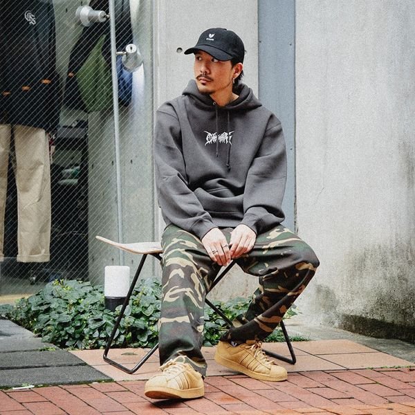 画像10: 【40%OFF】【送料無料】CharlieB チャーリービー DM Logo P/Oパーカー SUMI (10)