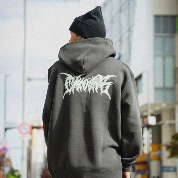 画像11: 【40%OFF】【送料無料】CharlieB チャーリービー DM Logo P/Oパーカー SUMI (11)