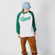 画像5: CAPTAIN STREET Script Raglan L/S Tシャツ GREEN キャプテンストリート (5)