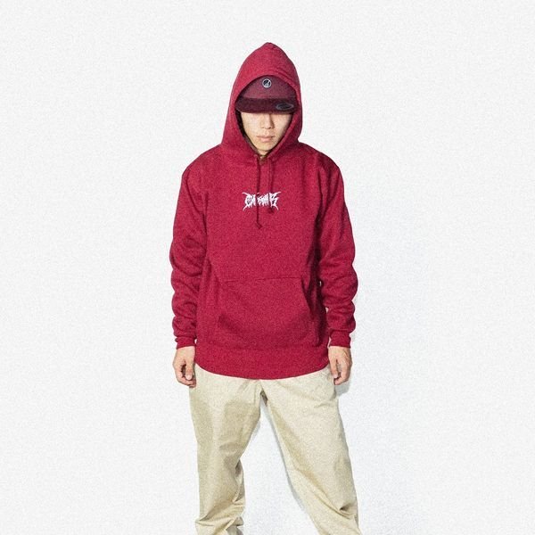 画像10: 【40%OFF】【送料無料】CharlieB チャーリービー DM Logo P/Oパーカー BURGUNDY (10)