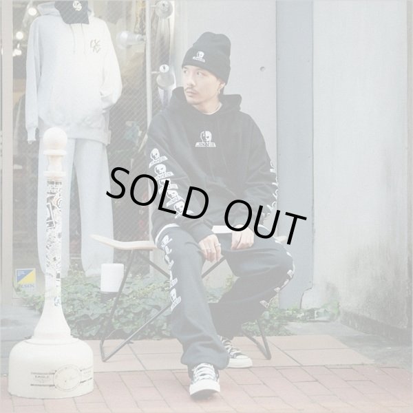 画像5: 【送料無料】SKULL SKATES スカルスケーツ スウェットパンツ BLACK (5)