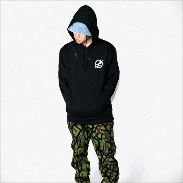 画像7: 【送料無料】CAPTAIN STREET isxnot コラボパーカー BLACK キャプテンストリート (7)