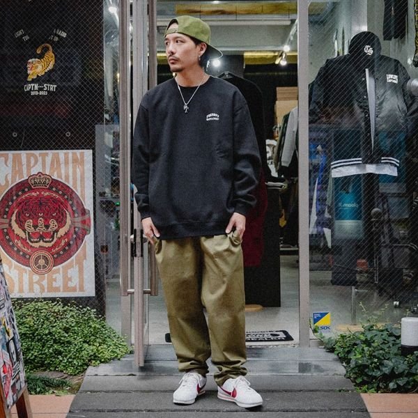 画像7: COOKMAN クックマン Chef パンツ OLIVE (7)