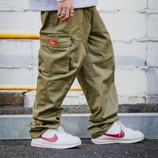 画像5: 【送料無料】COOKMAN クックマン Chef カーゴパンツ KHAKI (5)