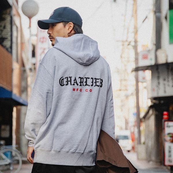 画像11: 【40％OFF】【送料無料】CharlieB チャーリービー BLKLT P/Oパーカー GRAY (11)