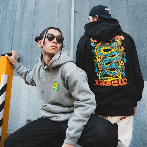 画像10: 【送料無料】CAPTAIN STREET TD P/Oパーカー GRAY キャプテンストリート (10)