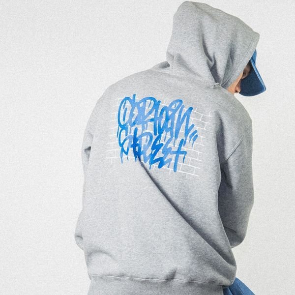 画像11: 【20%OFF】【送料無料】CAPTAIN STREET Wall P/Oパーカー GRAY キャプテンストリート (11)