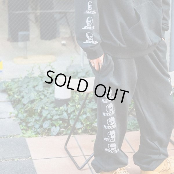 画像9: 【送料無料】SKULL SKATES スカルスケーツ スウェットパンツ BLACK (9)