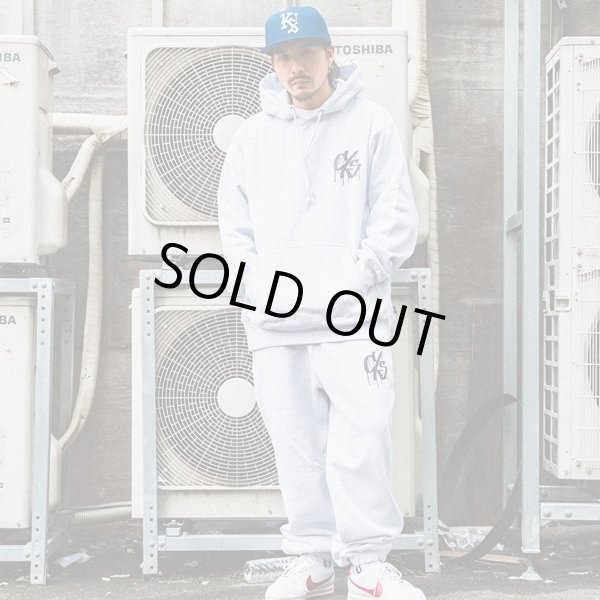 画像13: 【20%OFF】【送料無料】CAPTAIN STREET Drip C/S スウェットパンツ ASH キャプテンストリート (13)