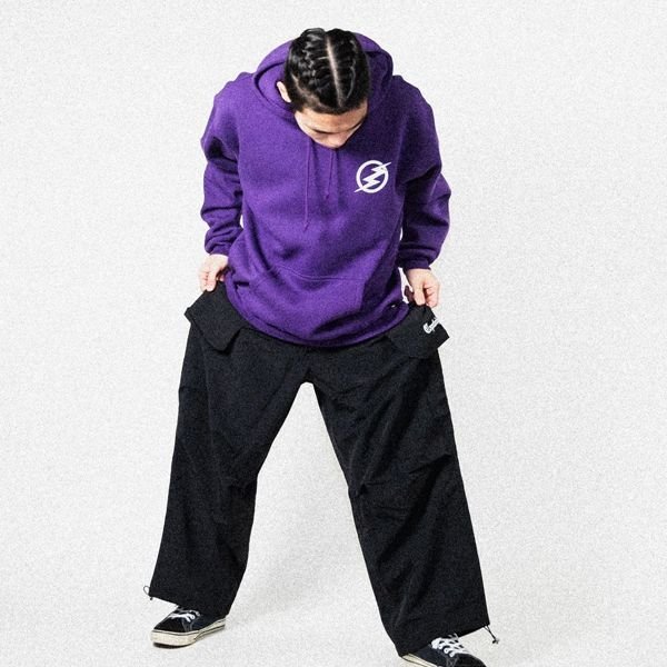 画像10: 【送料無料】CAPTAIN STREET isxnot コラボパーカー PURPLE キャプテンストリート (10)