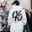 画像17: 【送料無料】CAPTAIN STREET Drip C/S P/Oパーカー ASH キャプテンストリート (17)