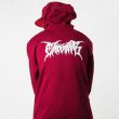 画像16: 【40％OFF】【送料無料】CharlieB チャーリービー DM Logo P/Oパーカー BURGUNDY (16)