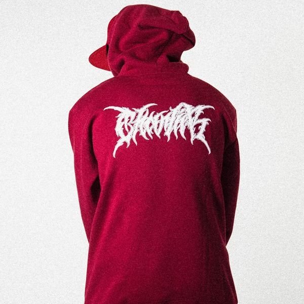 画像11: 【40%OFF】【送料無料】CharlieB チャーリービー DM Logo P/Oパーカー BURGUNDY (11)