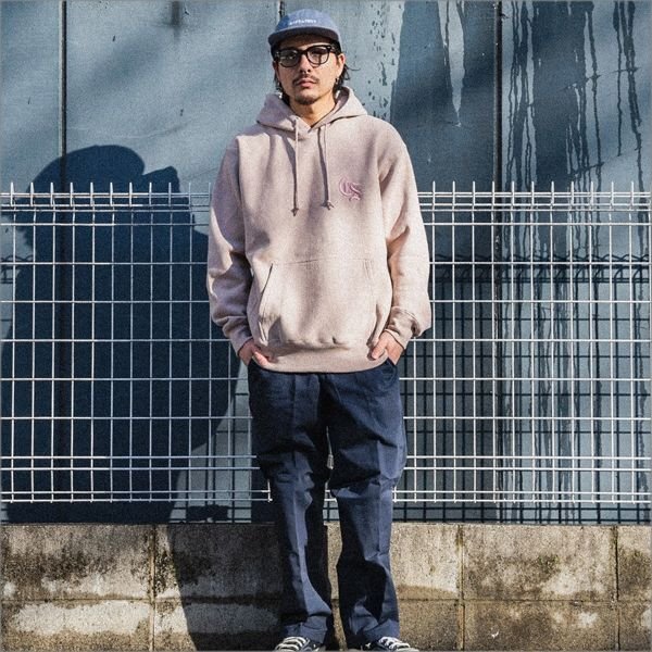 画像6: 【送料無料】CAPTAIN STREET Classic CS P/Oパーカー SMOKYPINK キャプテンストリート (6)