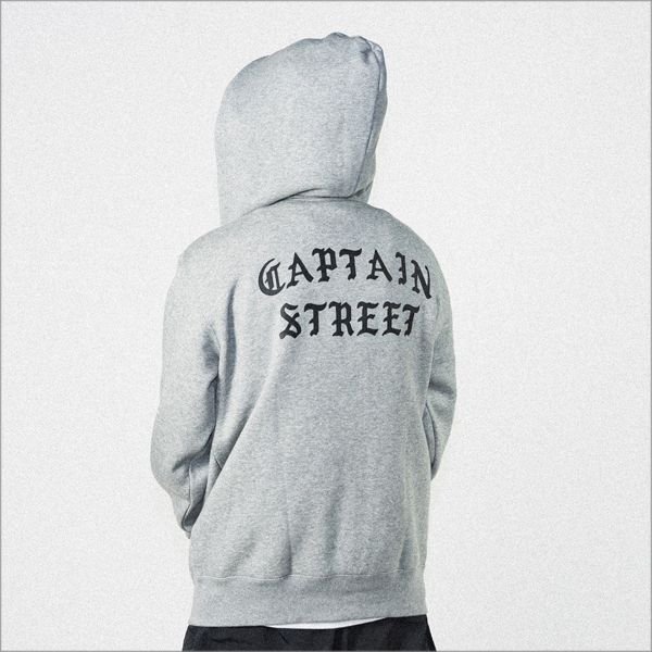 画像9: 【送料無料】CAPTAIN STREET FO ZIPパーカー GRAY キャプテンストリート (9)