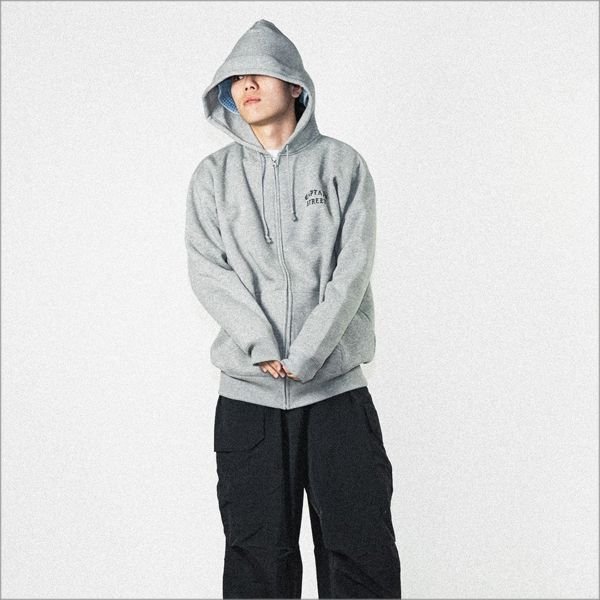 画像8: 【送料無料】CAPTAIN STREET FO ZIPパーカー GRAY キャプテンストリート (8)