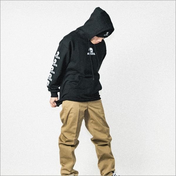 画像10: 【送料無料】SKULL SKATES スカルスケーツ Logo P/Oパーカー BLACK (10)