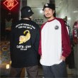 画像9: CAPTAIN STREET 8Ball Raglan L/S Tシャツ BURGUNDY キャプテンストリート (9)