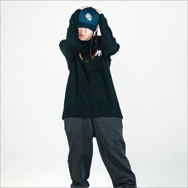 画像9: CAPTAIN STREET CAPST Logo L/S Tシャツ BLACK キャプテンストリート (9)