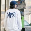 画像9: CAPTAIN STREET CAPST Logo L/S Tシャツ WHITE キャプテンストリート (9)