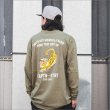 画像14: CAPTAIN STREET VT L/S Tシャツ OLIVE キャプテンストリート (14)