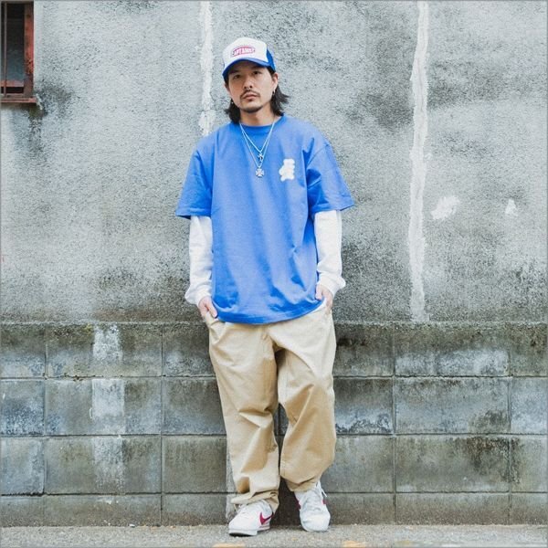 画像7: 【20%OFF】CAPTAIN STREET Hand Sign Tシャツ BLUE キャプテンストリート (7)