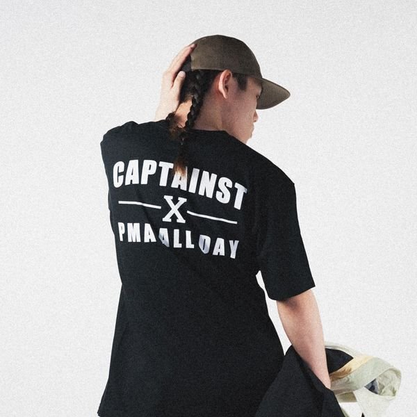 画像8: 【20％OFF】CAPTAIN STREET X Tシャツ BLACK キャプテンストリート (8)