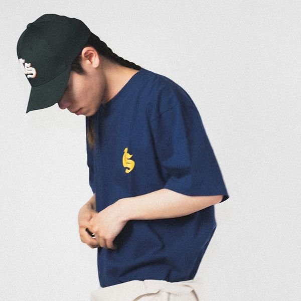 画像9: 【20％OFF】CAPTAIN STREET Old CS Tシャツ INDIGO キャプテンストリート (9)