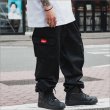 画像12: 【送料無料】COOKMAN クックマン Chef カーゴパンツ BLACK (12)