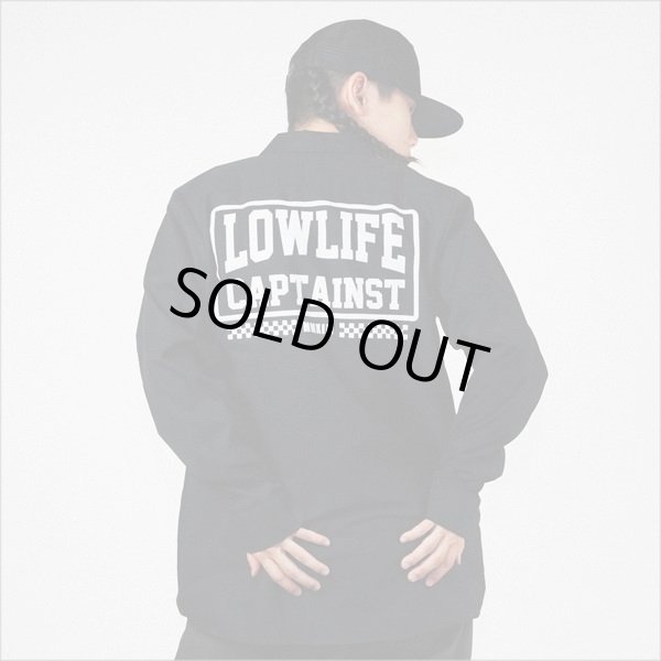 画像12: 【50％OFF】CAPTAIN STREET LOW LIFE L/S ワークシャツ BLACK キャプテンストリート (12)