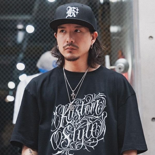 画像3: KustomStyle カスタムスタイル K DIA スナップバックCAP BLACK (3)