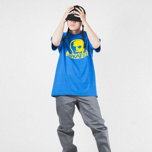 画像9: 【送料無料】SKULL SKATES スカルスケーツ GT Tシャツ BLUE (9)