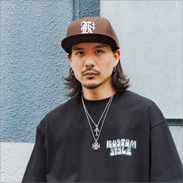 画像4: KustomStyle カスタムスタイル K DIA スナップバックCAP BROWN (4)