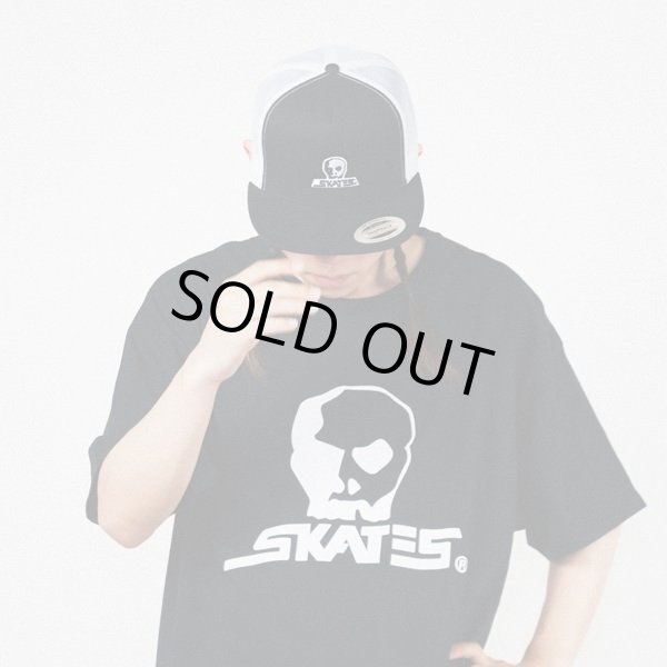 画像6: 【送料無料】SKULL SKATES スカルスケーツ ロゴ メッシュキャップ BLACK/WHITE (6)