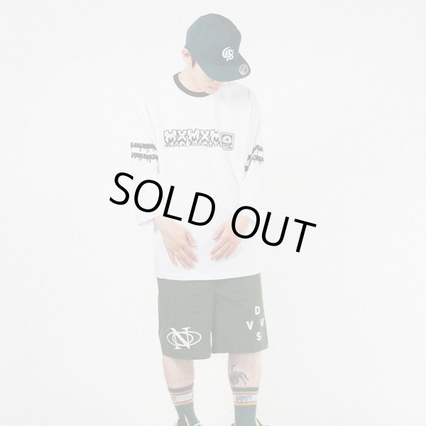 画像5: 【40％OFF】MxMxM マジカルモッシュミスフィッツ MxMxM どろどろ FOOTBALL Tシャツ WHITE (5)
