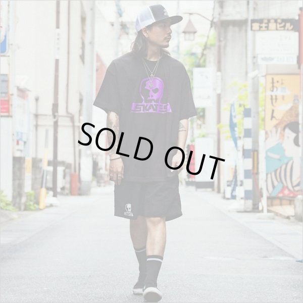 画像9: 【送料無料】SKULL SKATES スカルスケーツ Tシャツ BLACKxPURPLE (9)