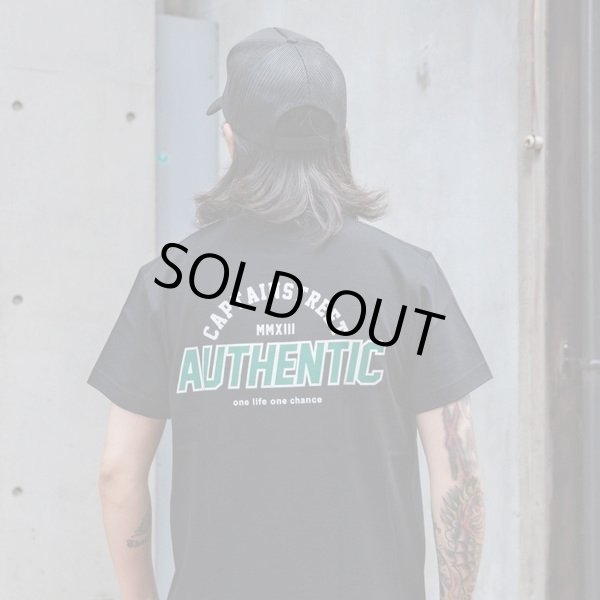画像11: 【20％OFF】CAPTAIN STREET AUTHENTIC Tシャツ BLACK キャプテンストリート (11)