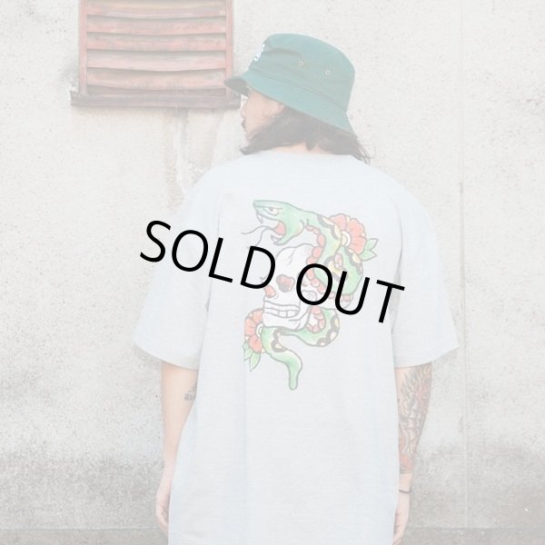 画像9: 【50%OFF】CharlieB チャーリービー Skull & Snake Tシャツ GRAY (9)