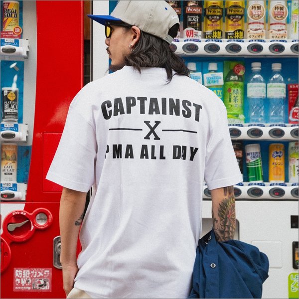 画像12: 【20％OFF】CAPTAIN STREET X Tシャツ WHITE キャプテンストリート (12)