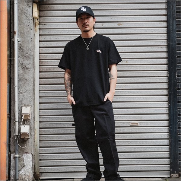 画像9: CAPTAIN STREET Shark Mouth Tシャツ BLACK キャプテンストリート (9)