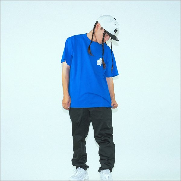 画像13: 【20%OFF】CAPTAIN STREET Hand Sign Tシャツ BLUE キャプテンストリート (13)