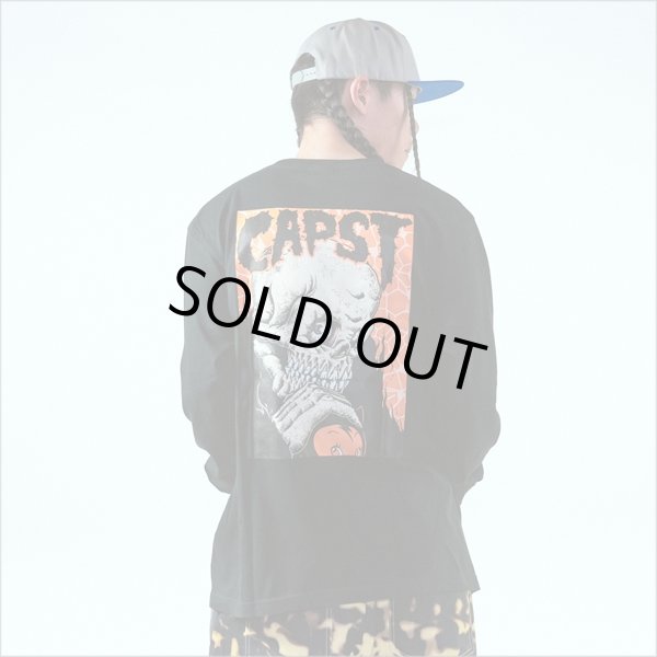 画像10: CAPTAIN STREET Skull CTK L/S Tシャツ BLACK キャプテンストリート (10)