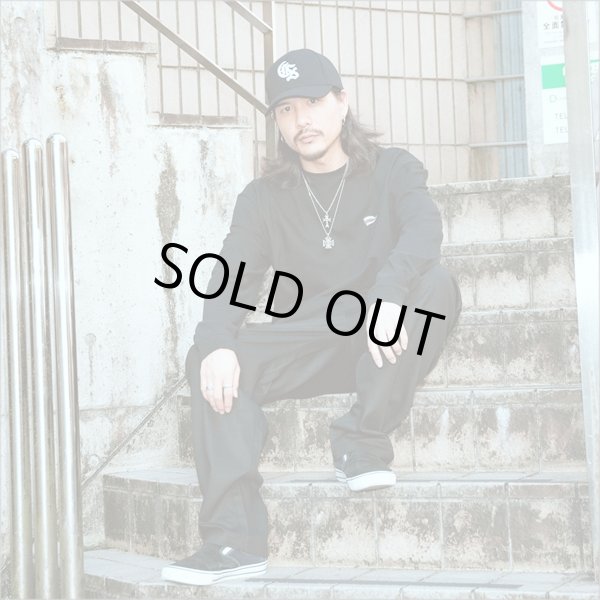 画像7: CAPTAIN STREET Shark Mouth L/S Tシャツ BLACK キャプテンストリート (7)