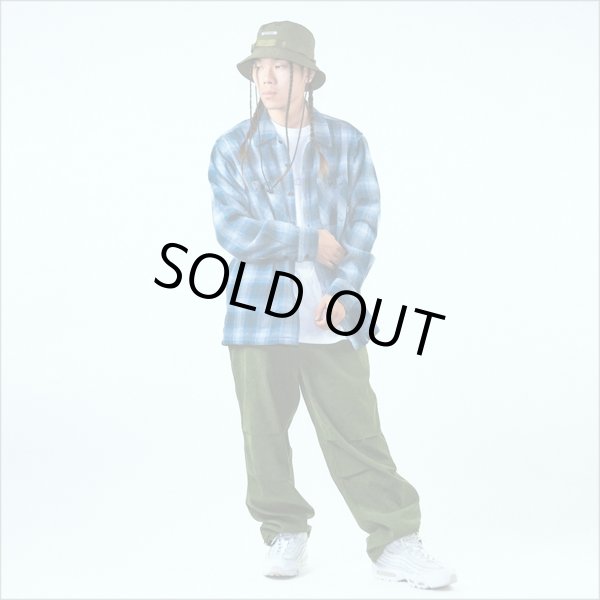 画像9: 【送料無料】Deviluse デビルユース Wide Corduroy パンツ OLIVE (9)